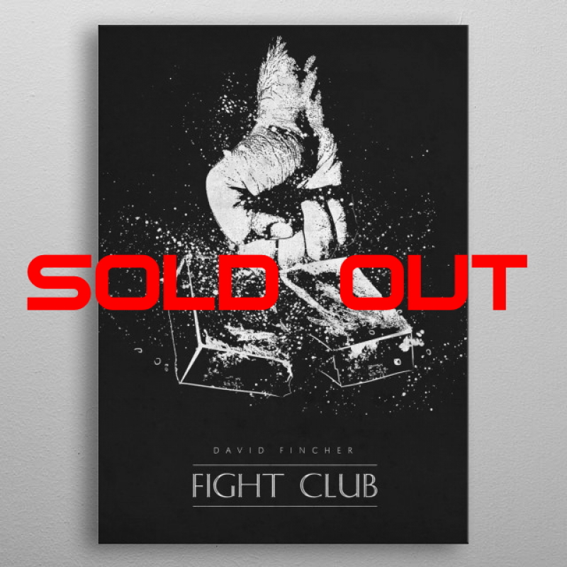 Displate Metall-Poster "Fight Club" *AUSVERKAUFT*